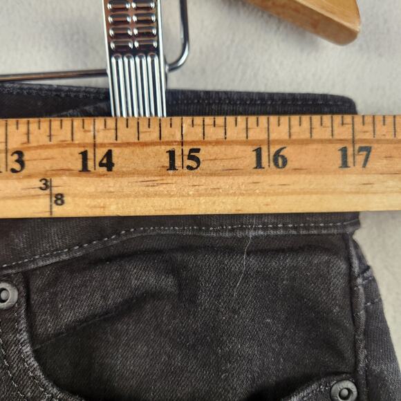 NYDJ Marilyn Straight Leg Jeans Women’s SZ 14 Black LiftXTuck Technology EUC - Picture 10 of 16